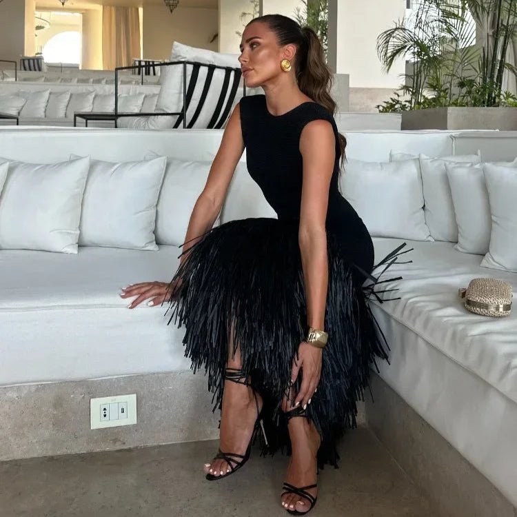 Amelia™ - Vestido de festa atraente