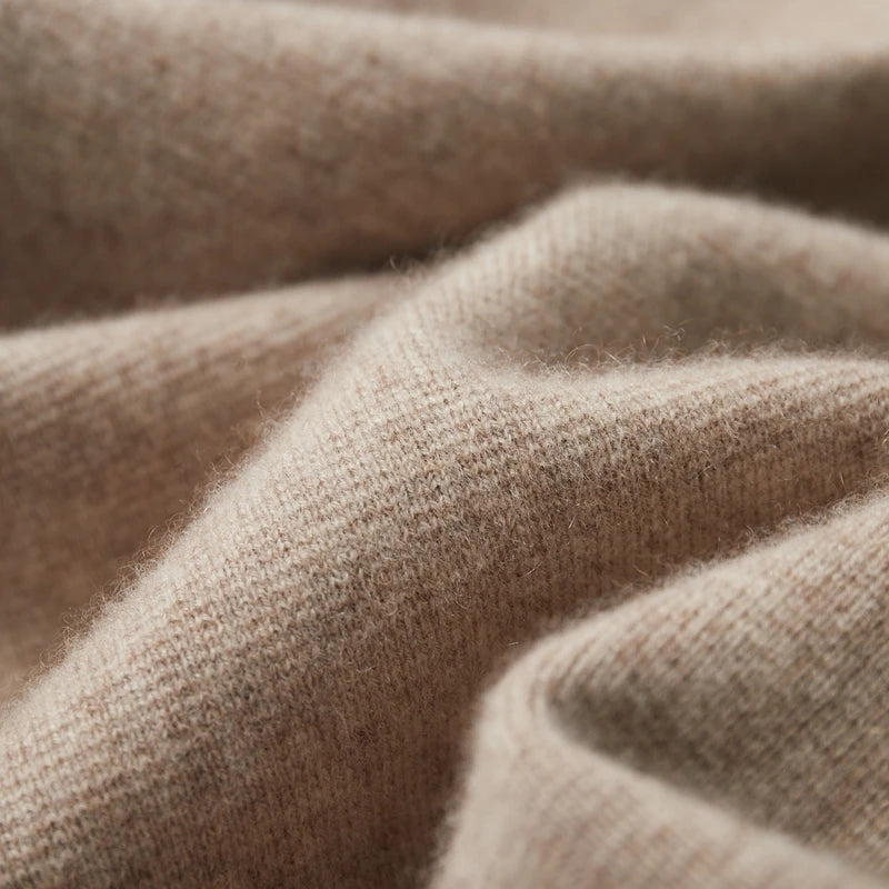 Jackson™ - Cardigan de cashmere com zíper completo e estiloso