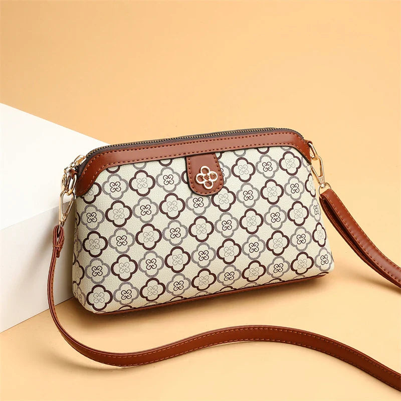 Amelia™ - Bolsa de Ombro Floral Premium