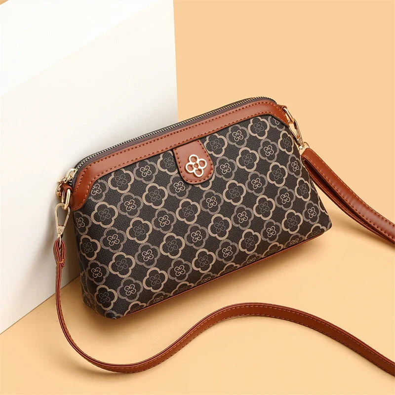 Amelia™ - Bolsa de Ombro Floral Premium