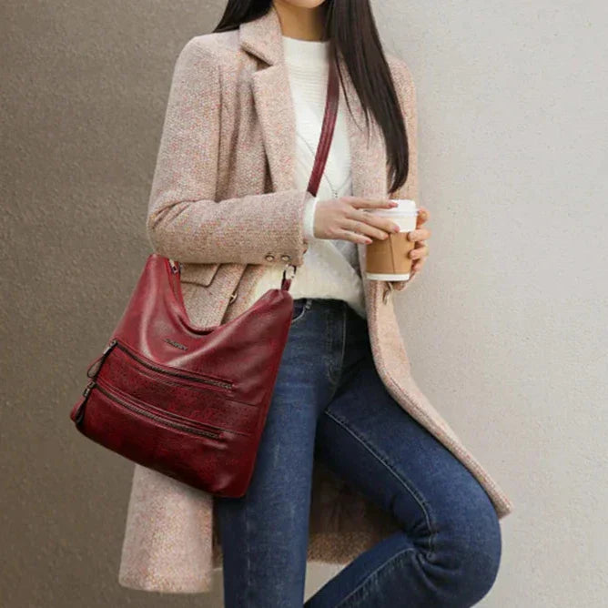 Ellie™ Double Charm | Bolsa de Ombro Multi-Bolso