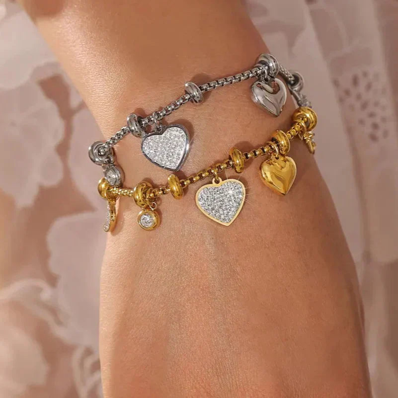 Zoe™ - Elegantes Liebes-Charm-Armband