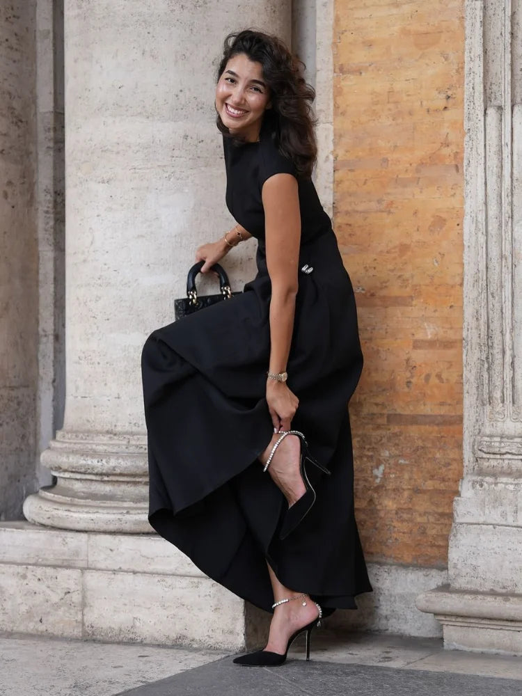 Zoe™ - Vestido longo e elegante e confortável