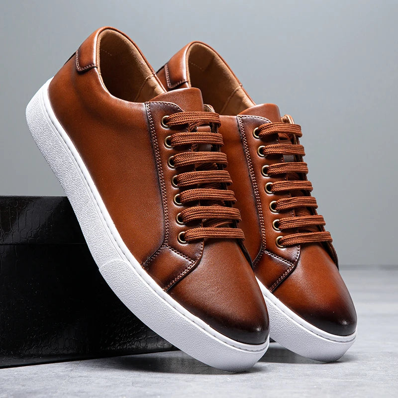 Carter™ - Bequemer Ledersneaker