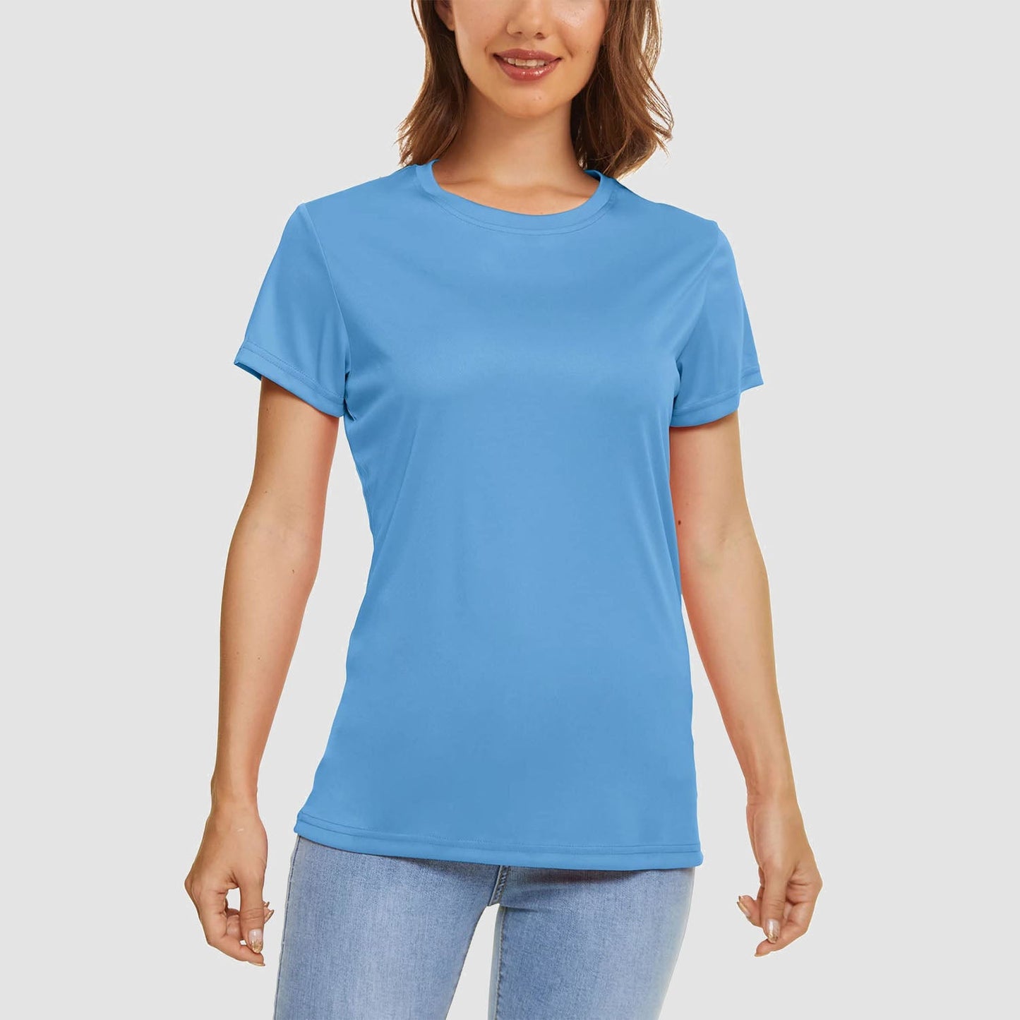 Women's Casual T-Shirt Breathable UV Protection Outdoor Sports Quick Dry