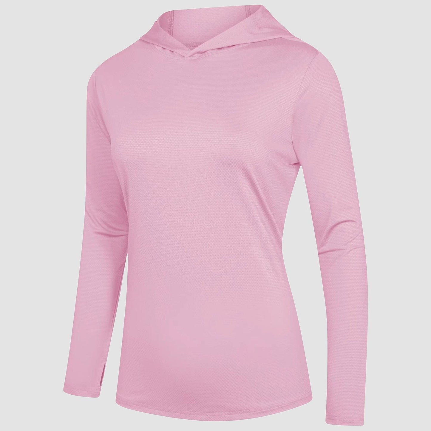 Women's Mint Hoodie Shirts UPF 50+ Sun Protection Long Sleeve UV Shirt Fishing Hiking Athletic Shirts with Thumb Hole