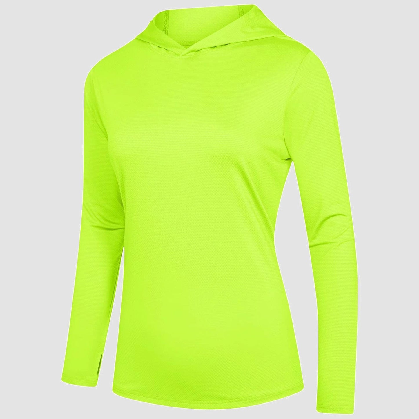 Women's Mint Hoodie Shirts UPF 50+ Sun Protection Long Sleeve UV Shirt Fishing Hiking Athletic Shirts with Thumb Hole