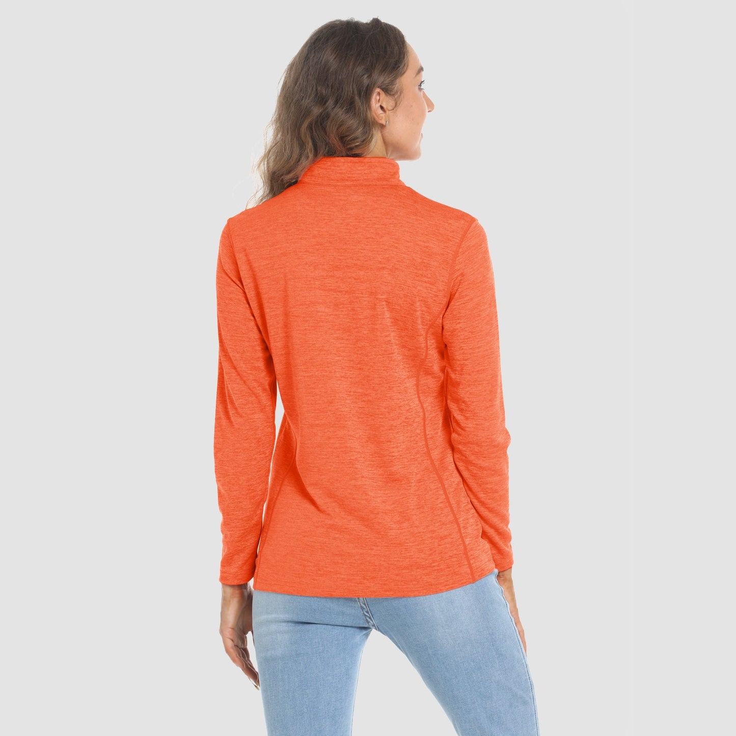 Women's Shirts Long Sleeve 1/4 Zip UPF50+ UV Sun Protection Shirts Quick Dry