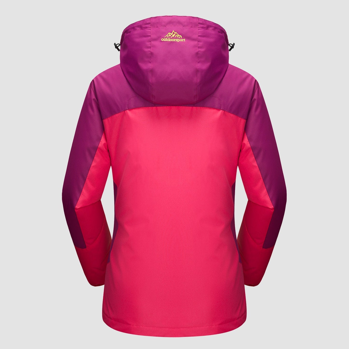 Women's Waterproof 3-in-1 Ski Jacket - Winter Snow Coat with Fleece Liner