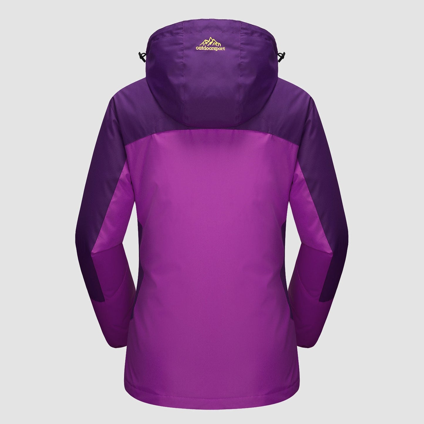 Women's Waterproof 3-in-1 Ski Jacket - Winter Snow Coat with Fleece Liner