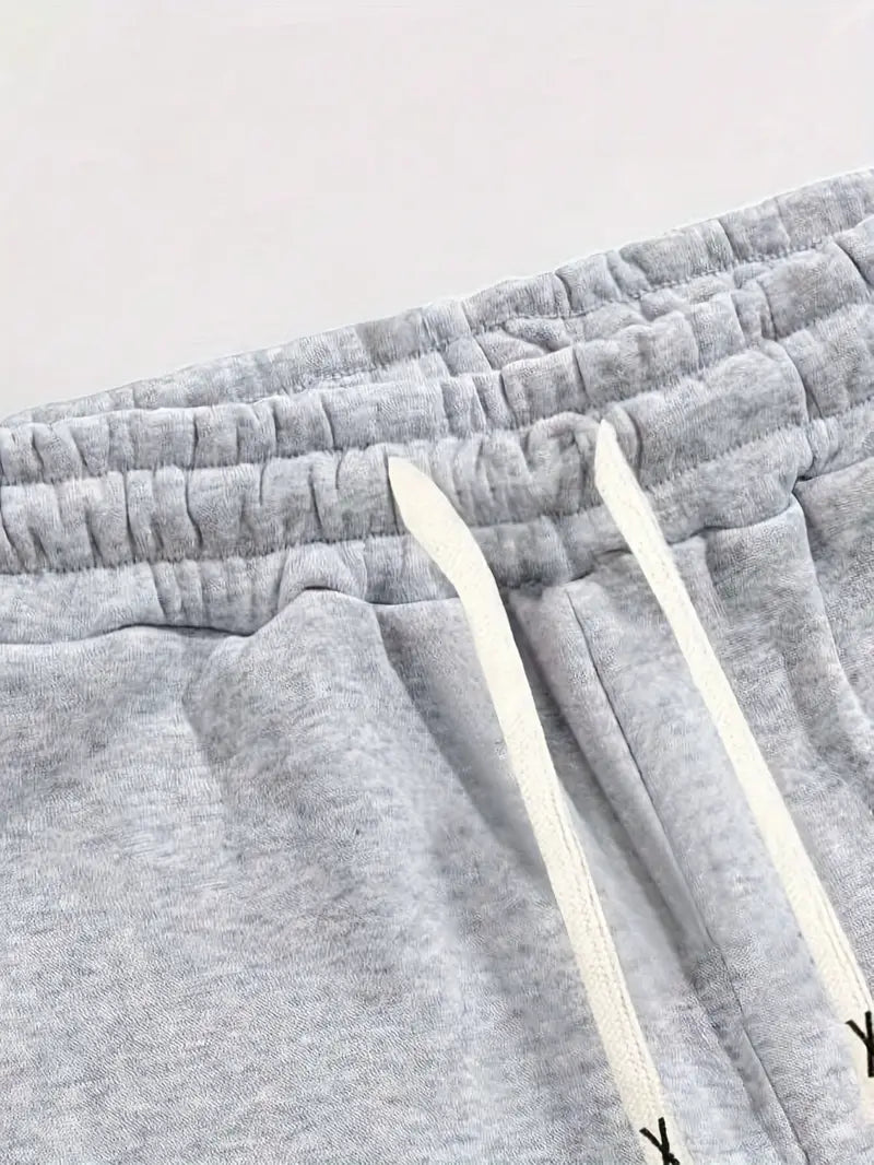 3pcs Men's Joggers - Solid Color, Drawstring Waist, Casual Athletic Sweatpants