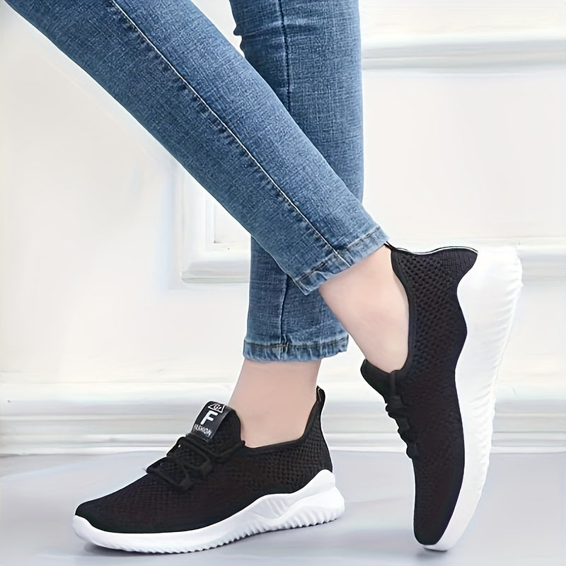 Lässige Slip-On-Sneakers für Damen, leichte, sportliche Turnschuhe mit weicher Sohle