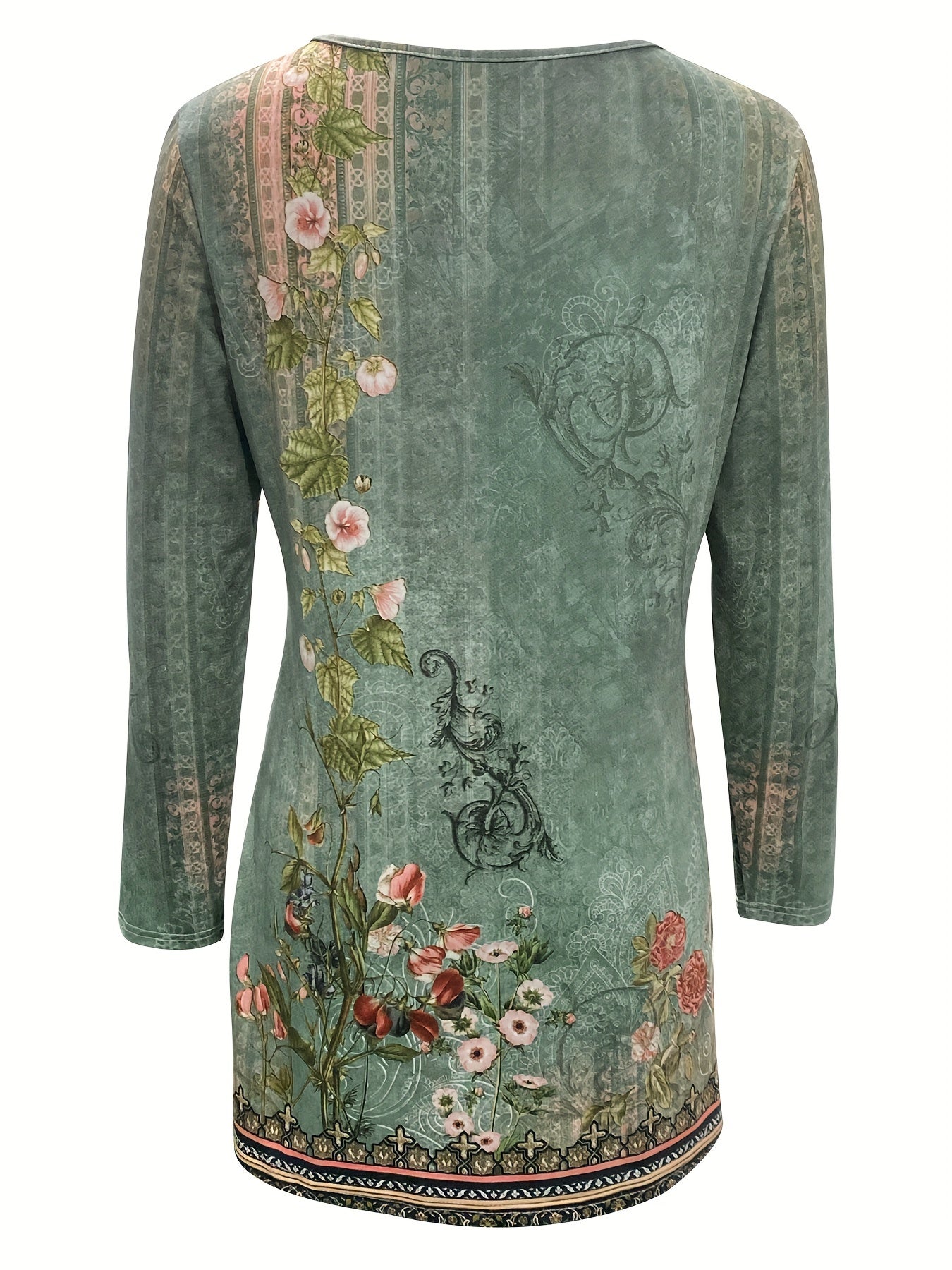 Floral Print Fashion Women's Clothing