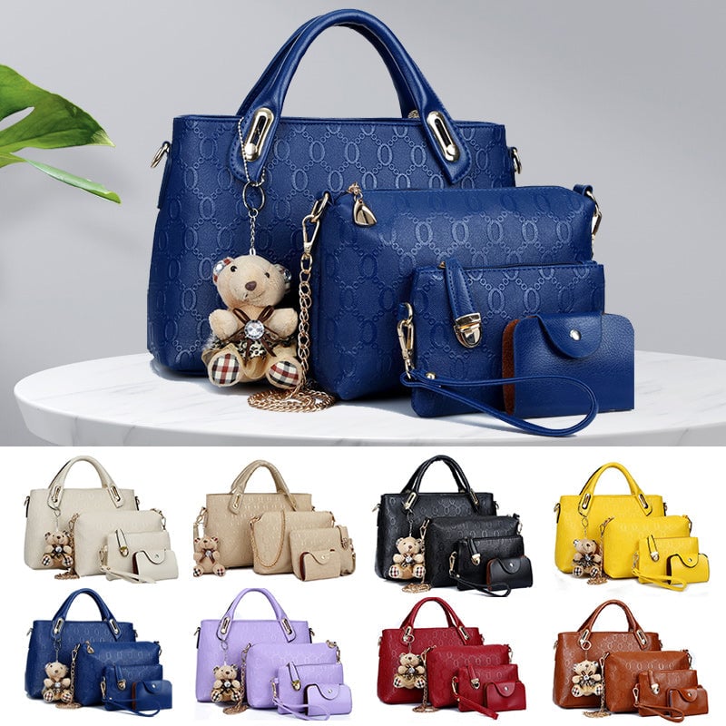 Conjunto Grace™ Luxe | Conjunto de bolsas elegantes e fofas de 4 peças