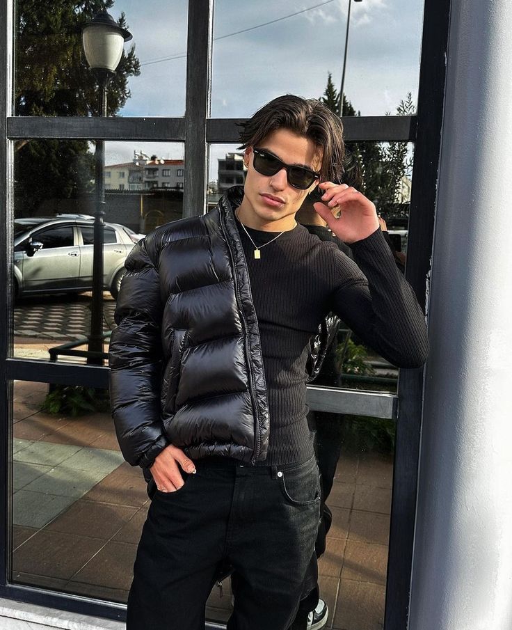Logan™ - Jaqueta Puffer estilosa
