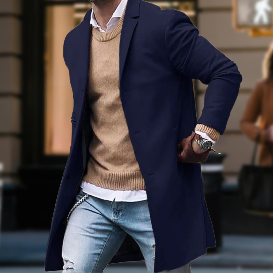 Lucas™ – Moderner, stylischer Langmantel
