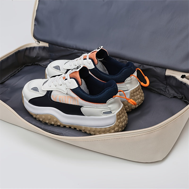 Reisetasche mit großem Fassungsvermögen, lässige Tragetasche für Outdoor-Wanderungen, Nylon, gemischte Farben, zufälliger Druck, keine Randfarbe, mit Trennung von Nass und Trocken, für Frauen, Fitness, Yoga, Wochenendübernachtung