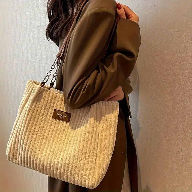 Layla™ - Elegante Cord-Tragetasche