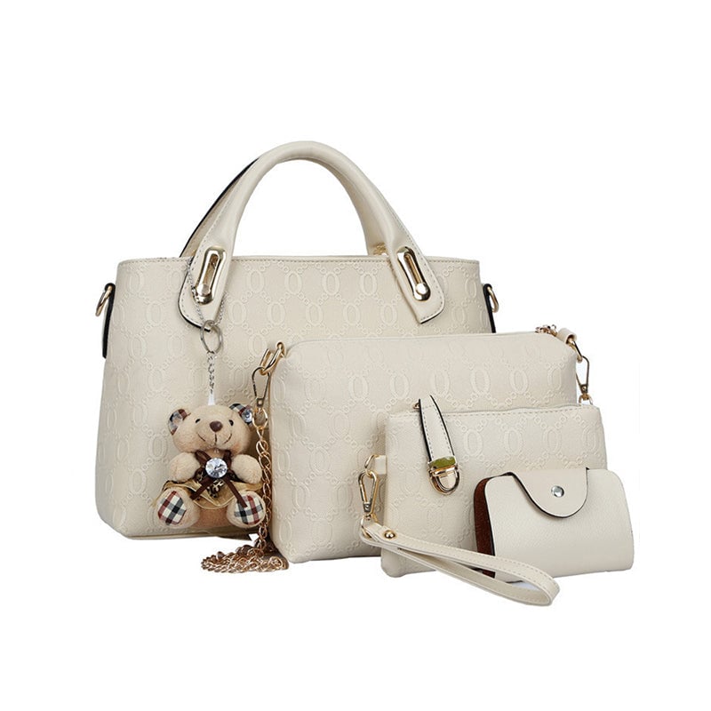 Conjunto Grace™ Luxe | Conjunto de bolsas elegantes e fofas de 4 peças