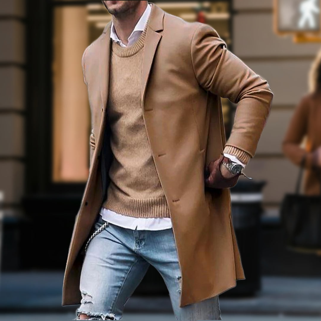 Lucas™ – Moderner, stylischer Langmantel