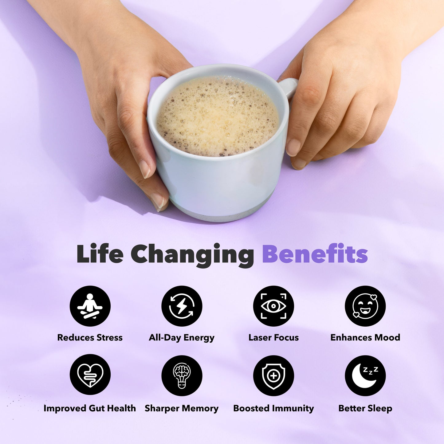 30 porções de café de cogumelo + kit inicial GRÁTIS