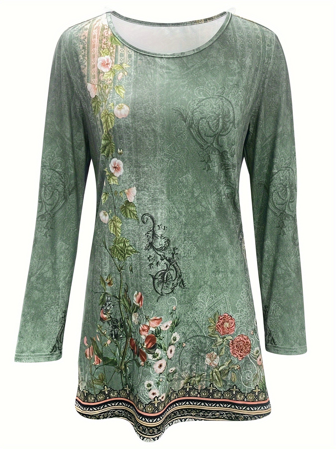 Floral Print Fashion Women's Clothing