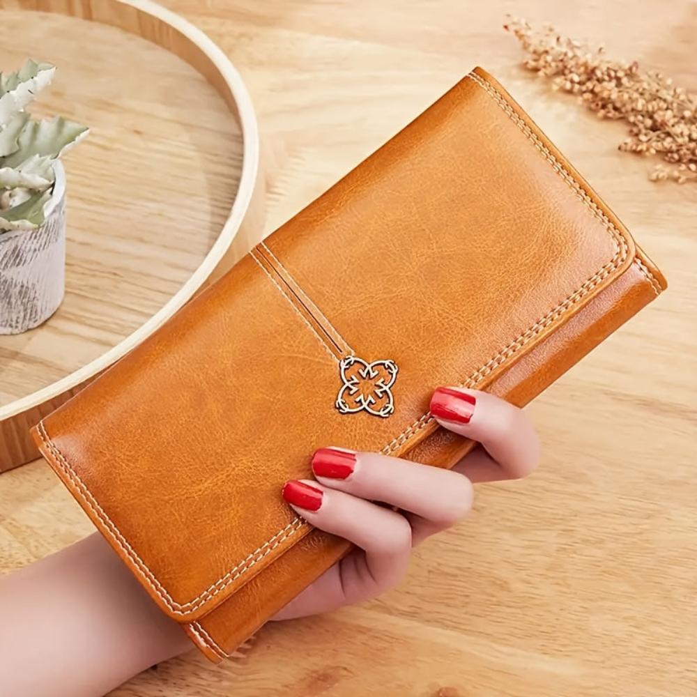 Alyssa™ Trends | Carteira Bifold de Luxo