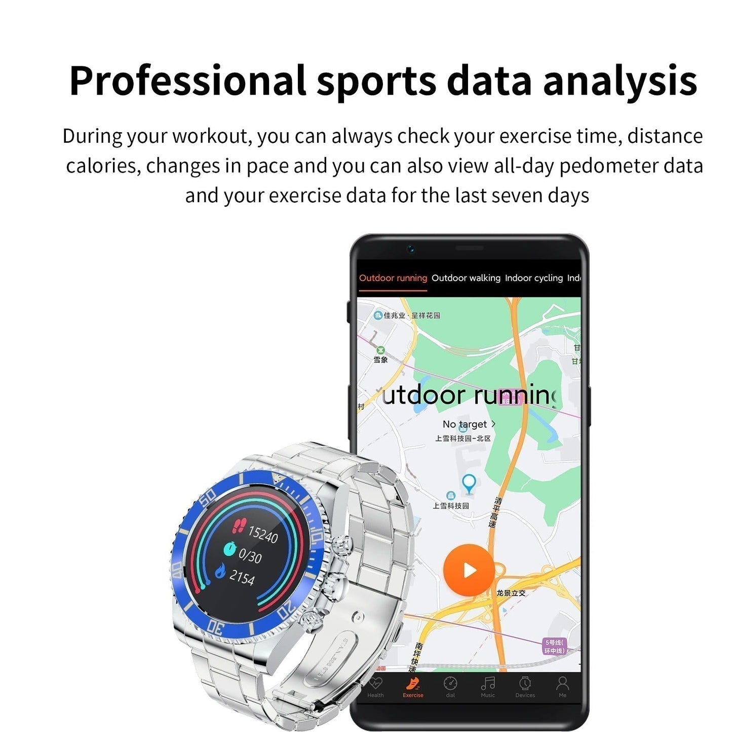 Smartwatch Digital Avançado