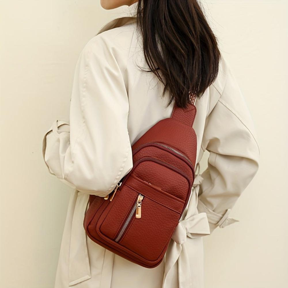 Riley™ Vintage Charm | Bolsa tiracolo de peito