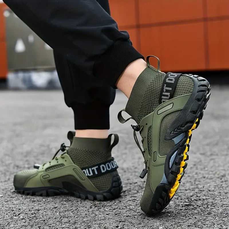 Atmungsaktive, rutschfeste Outdoor-Sneaker für Herren zum Wandern und Angeln