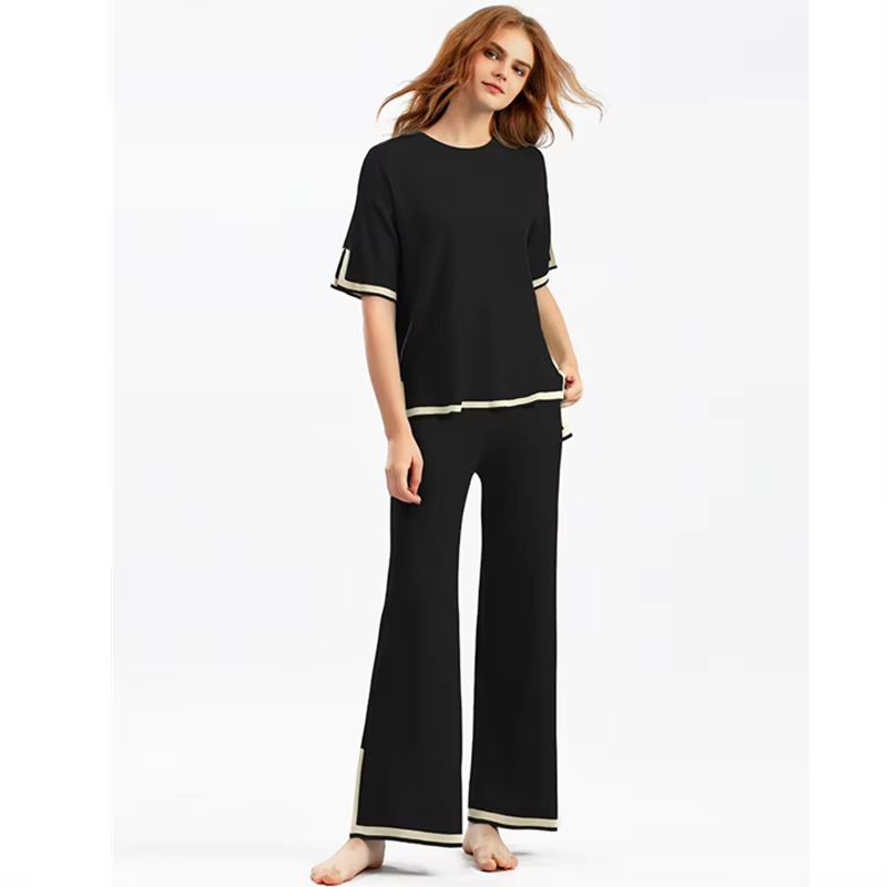 Charlotte™ – Elegantes Kurzarm-Co-Ord-Set aus Eisseide