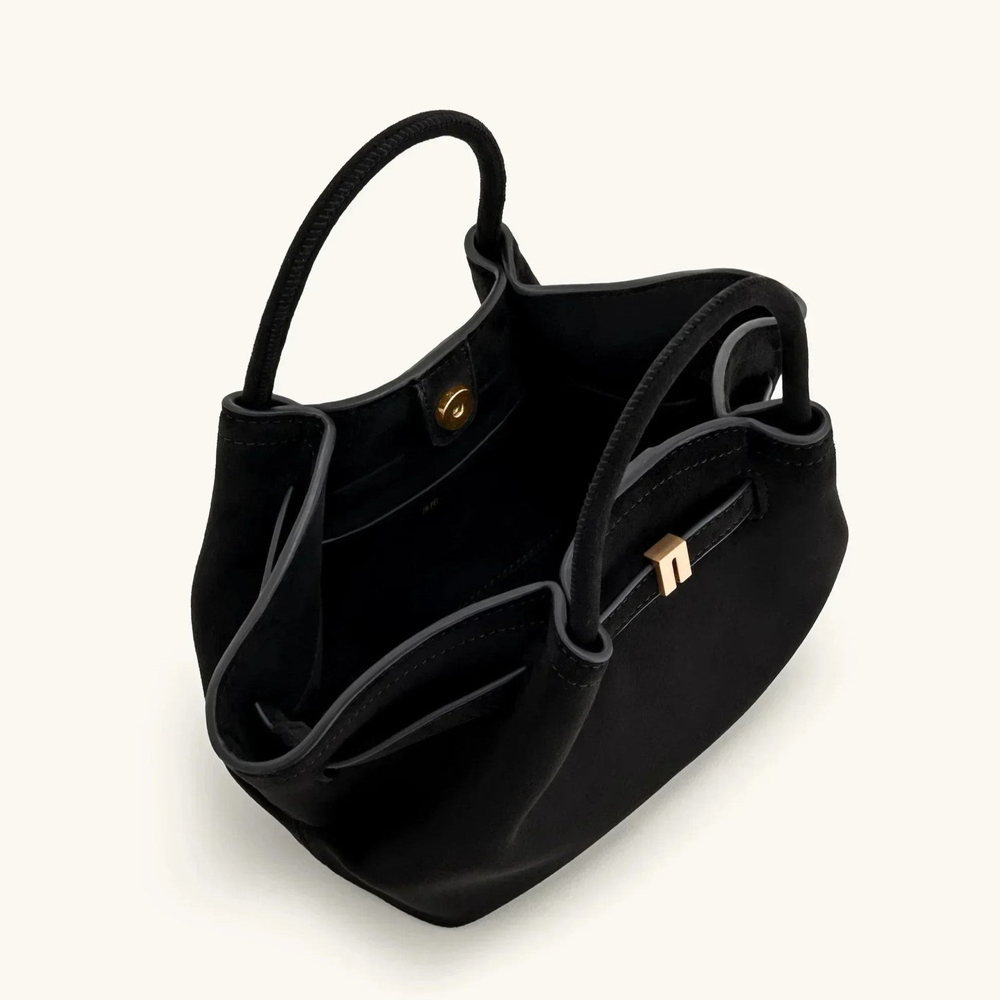 Riley™ - Bolsa de axila em camurça de couro micro