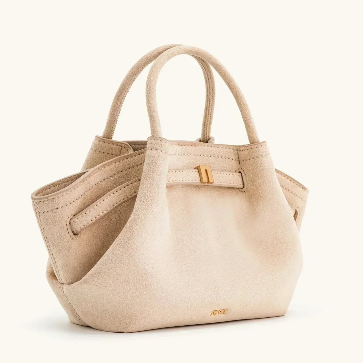 Riley™ - Bolsa de axila em camurça de couro micro