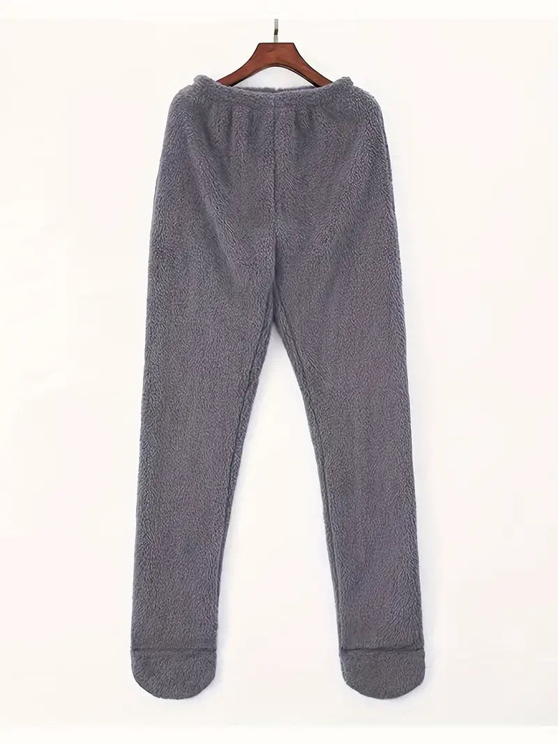 Amelia™ - Gemütliche, schlichte, dicke Plüschhose