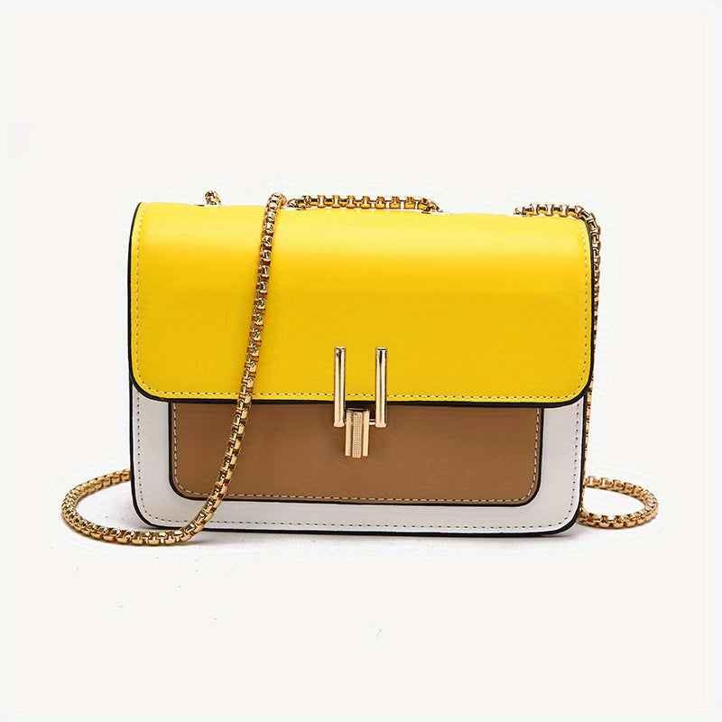 Bolsa de ombro com aba fashion - Bolsa transversal feminina com fivela e alça larga