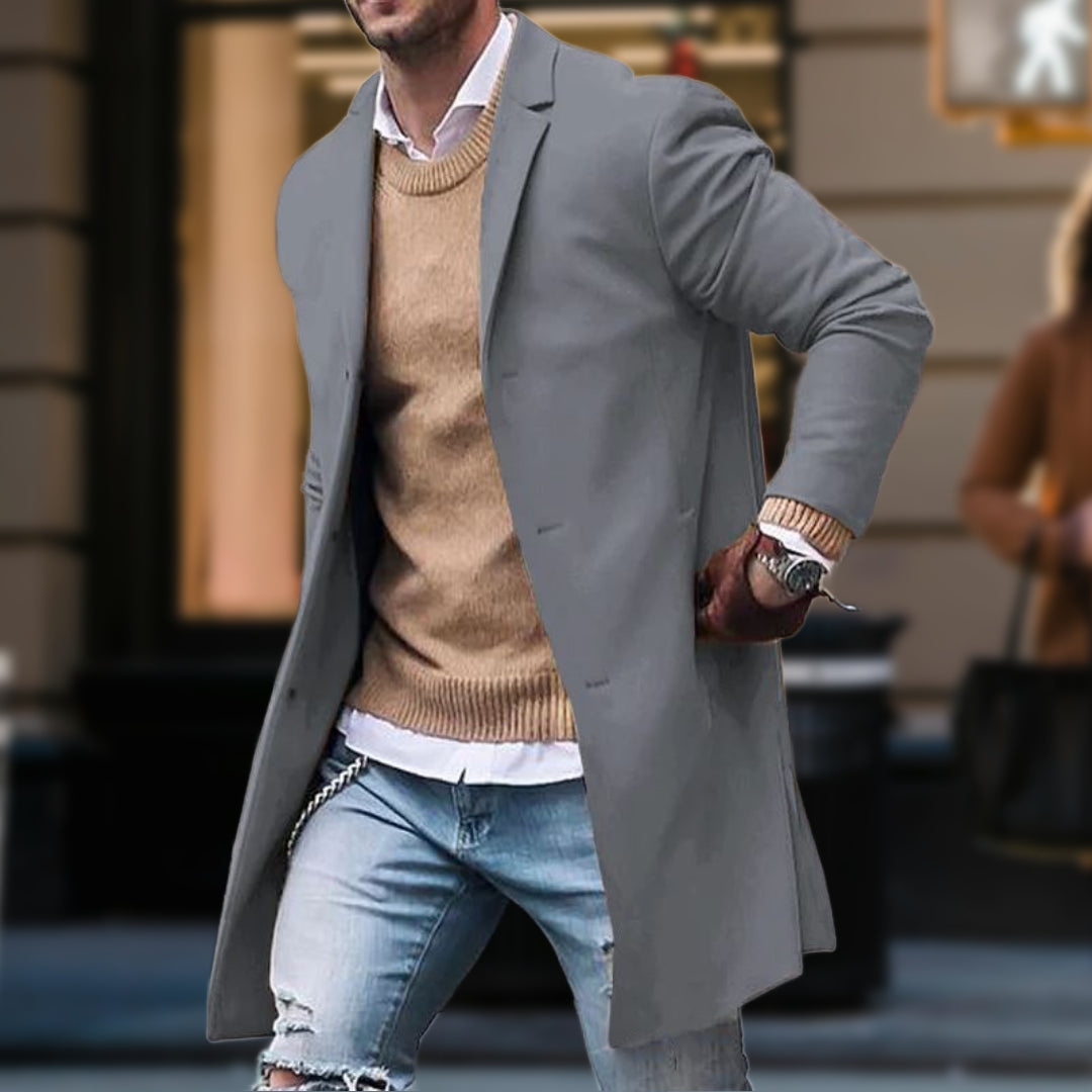 Lucas™ – Moderner, stylischer Langmantel