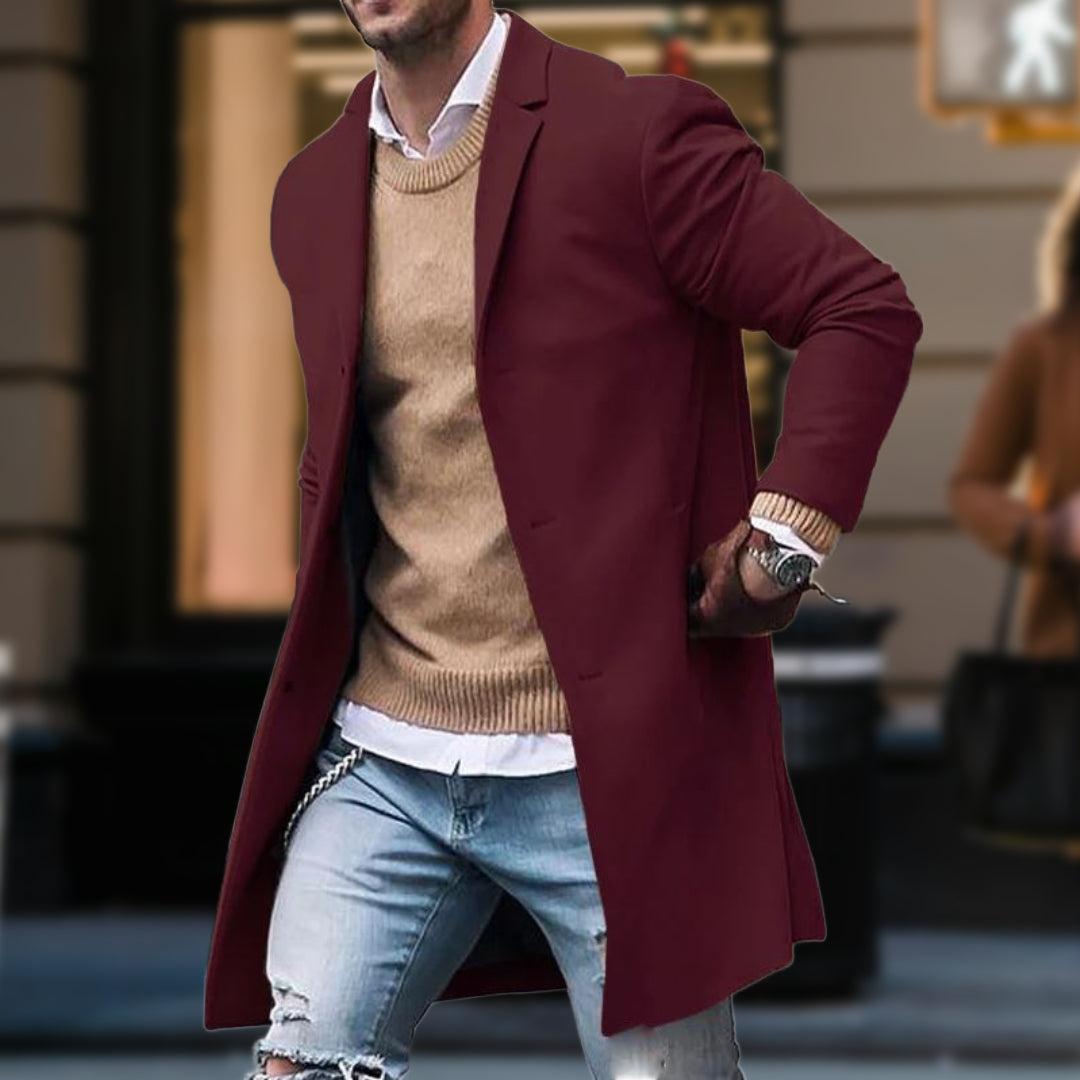 Lucas™ – Moderner, stylischer Langmantel