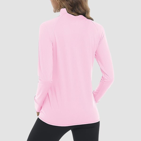 Women's Sun Protection Tennis Jacket Lightweight UPF50+ Long Sleeve Shirts