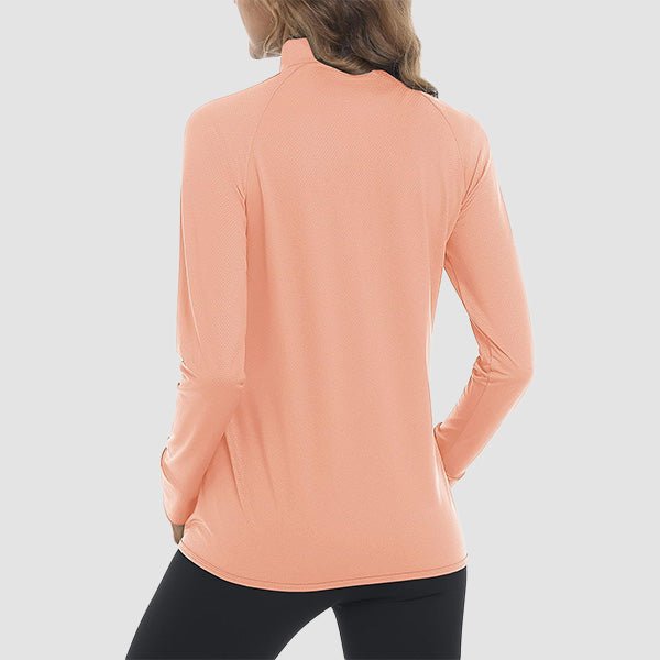Women's Sun Protection Tennis Jacket Lightweight UPF50+ Long Sleeve Shirts