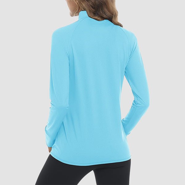 Women's Sun Protection Tennis Jacket Lightweight UPF50+ Long Sleeve Shirts