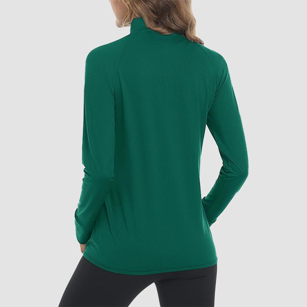 Women's Sun Protection Tennis Jacket Lightweight UPF50+ Long Sleeve Shirts