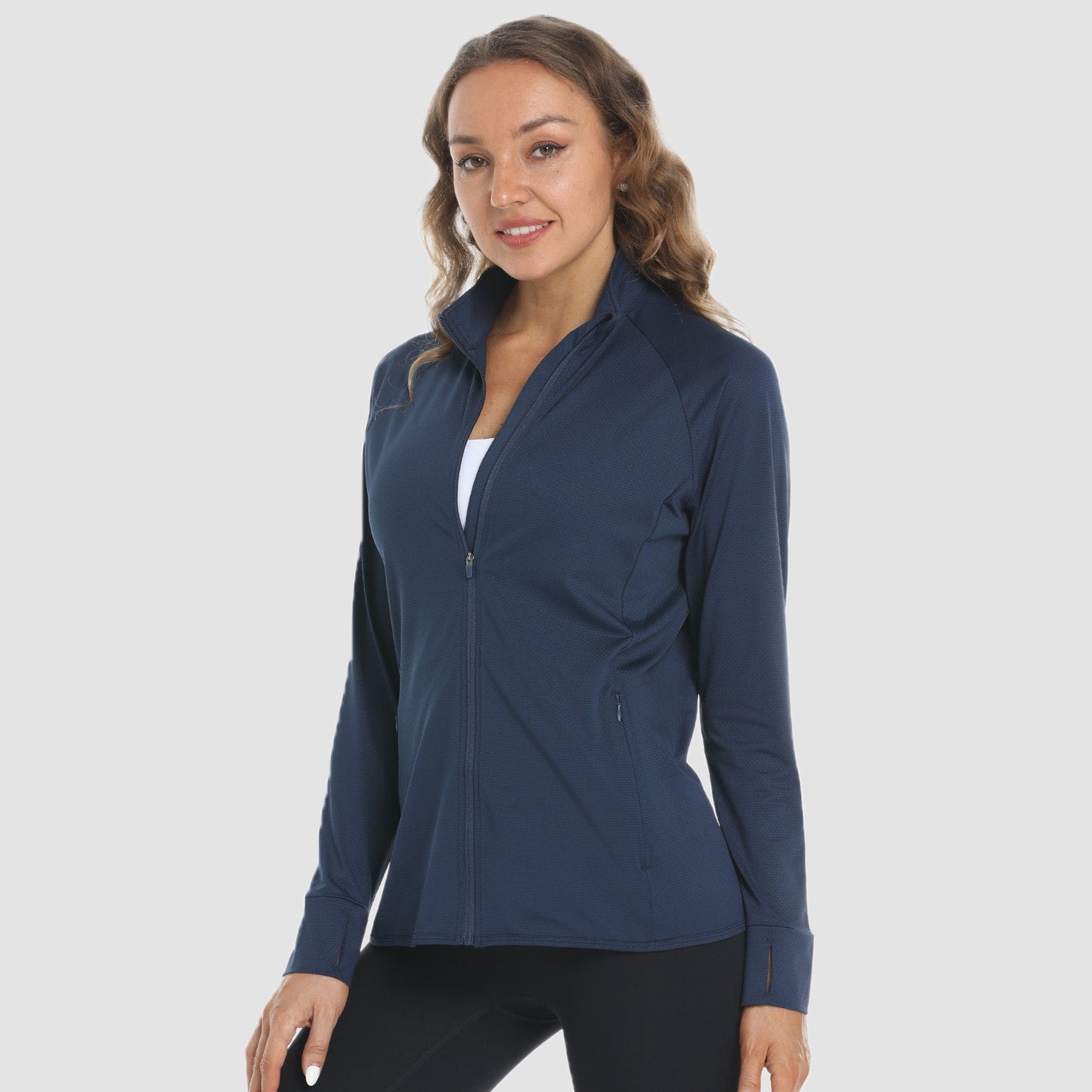 Women's Sun Protection Tennis Jacket Lightweight UPF50+ Long Sleeve Shirts