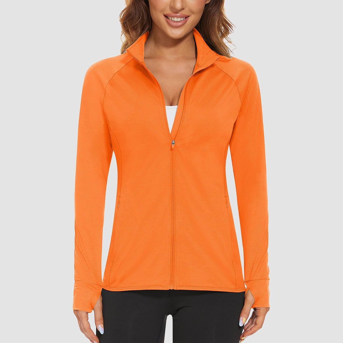 Women's Sun Protection Tennis Jacket Lightweight UPF50+ Long Sleeve Shirts