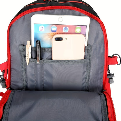 50L 1pc 13.21gal Bergsteigertasche mit großer Kapazität, wasserdichter Wanderrucksack für Männer und Frauen, geeignet für Outdoor-Reisen, Klettern und Camping