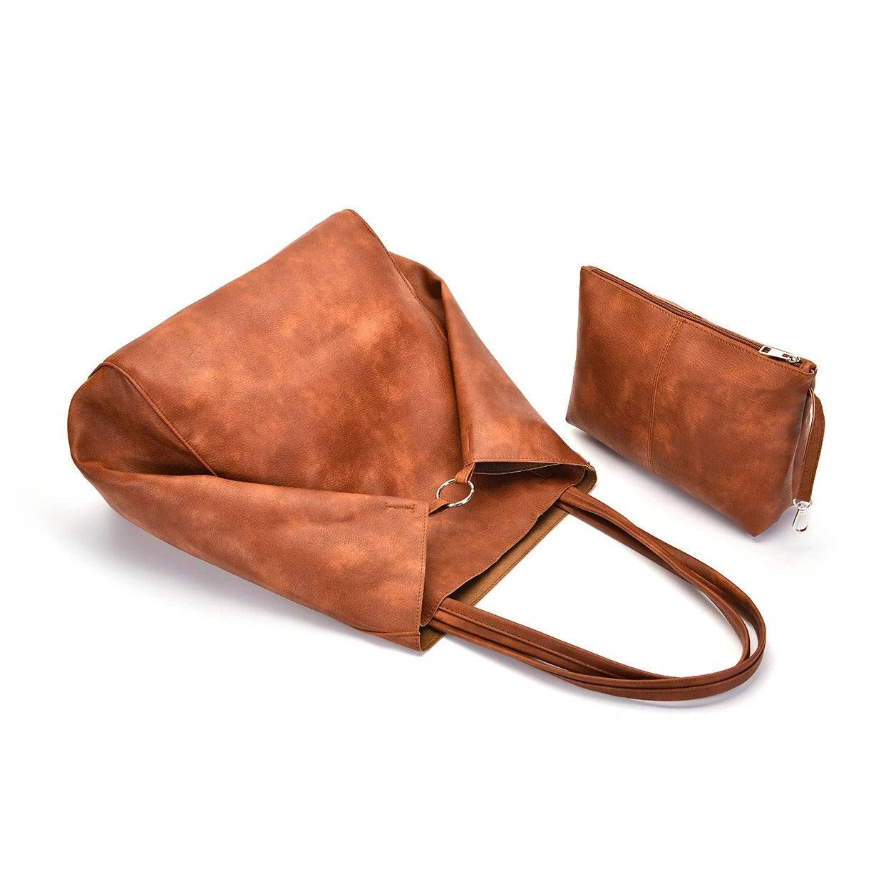 Olivia™ Retro Softness | Bolsa Tote de Grande Capacidade