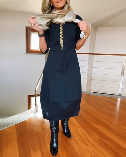 Sophia™ - Vestido elegante com detalhes artesanais