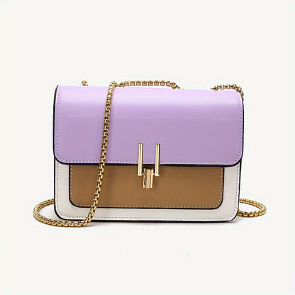 Bolsa de ombro com aba fashion - Bolsa transversal feminina com fivela e alça larga