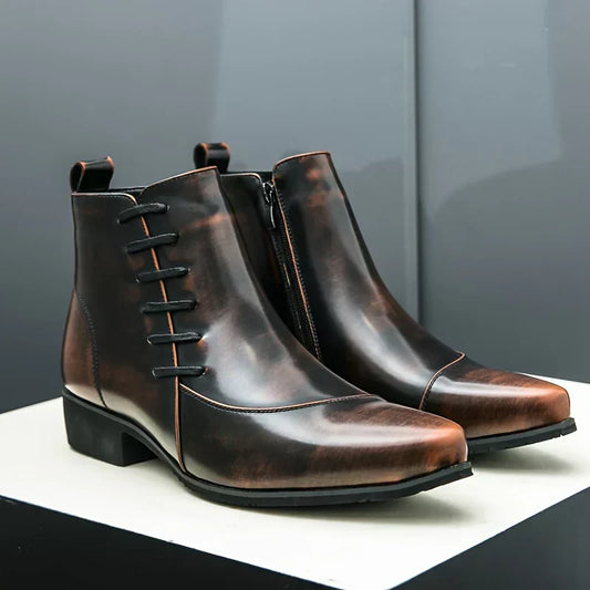 Samuel™ – Stilvolle Thatcher-Stiefel aus Leder