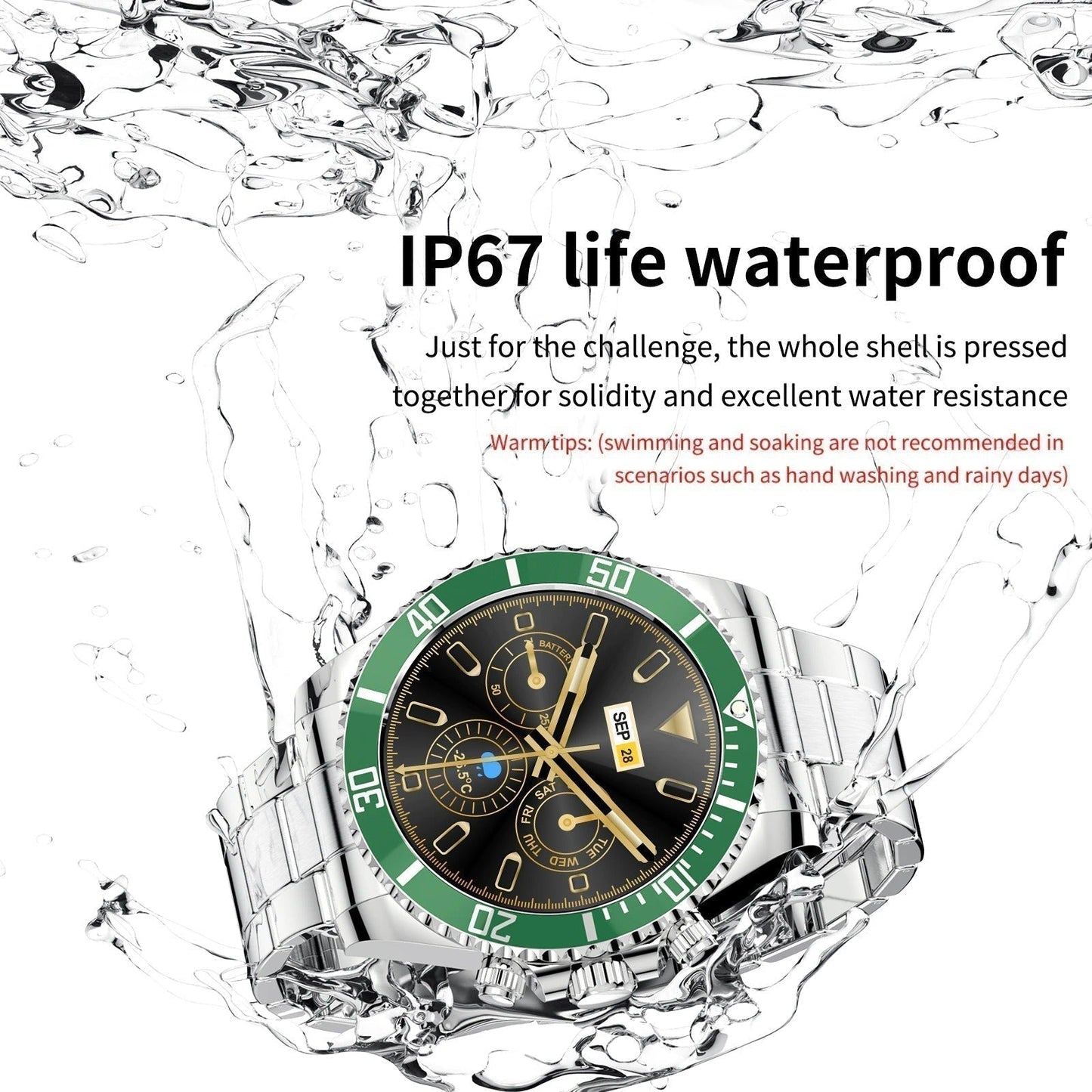 Digitale, fortschrittliche Smartwatch