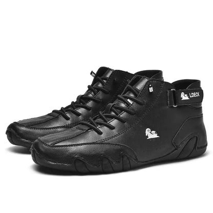 Men's Casual Sneakers, Hook and Loop Closure, Breathable, Non-Slip